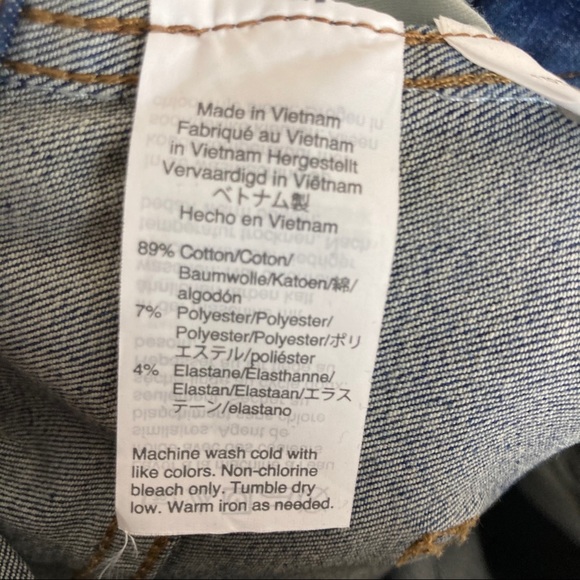 Madewell 9” High Rise Skinny Jeans Raw Hem Dark Women’s‎ Sz 27 - Picture 7 of 7